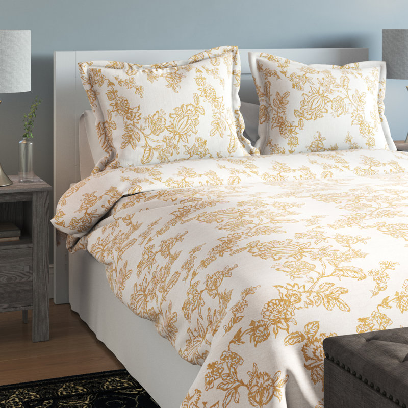 Charlton Home Hecht French Country Duvet Cover Set & Reviews Wayfair.ca